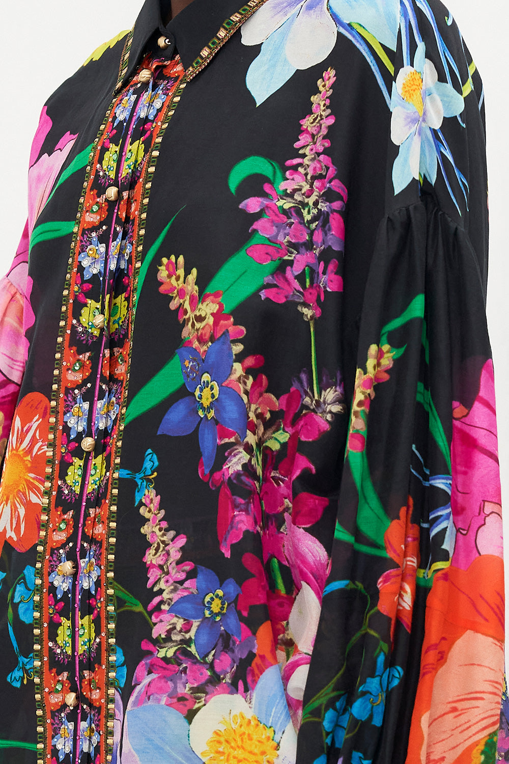 BALLOON SLEEVE SHIRT BLOUSE AWAY WITH THE FAIRIES