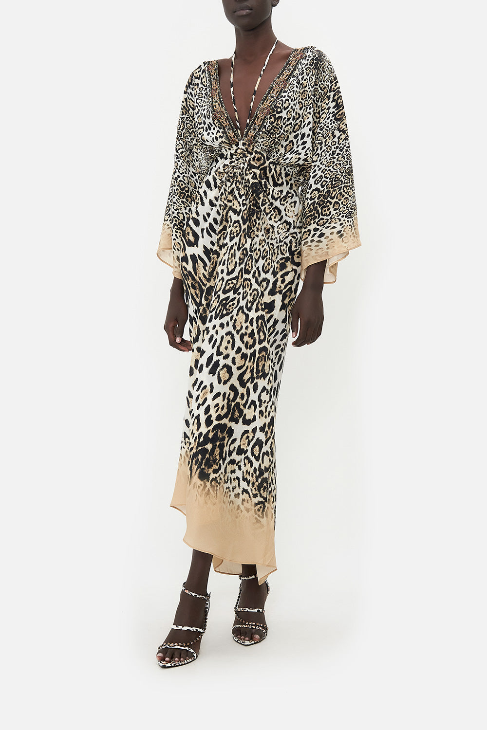 DRAWCORD DETAIL DRESS COOL FOR CATS