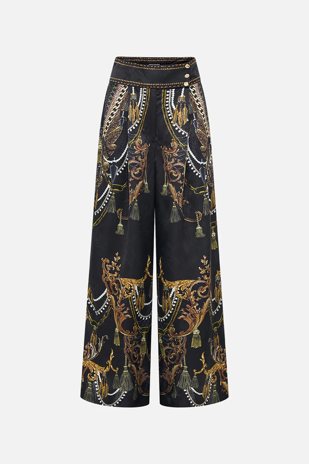 WIDE LEG PANT WITH BUTTONS RAVIN RAVEN