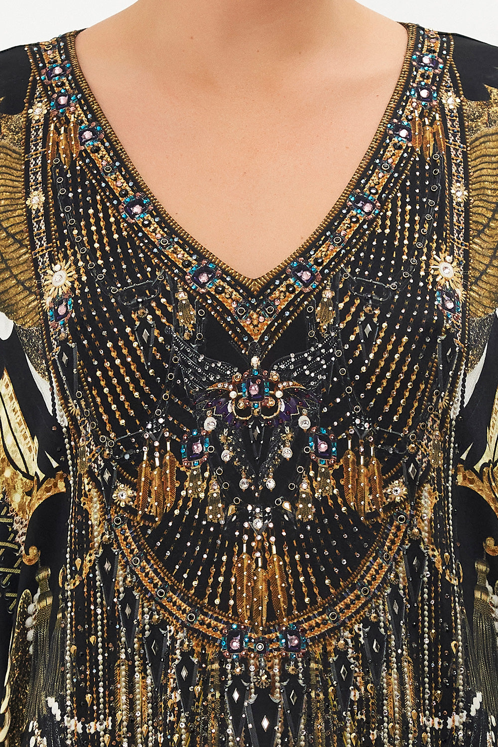 BAT SLEEVE DRESS RAVIN RAVEN