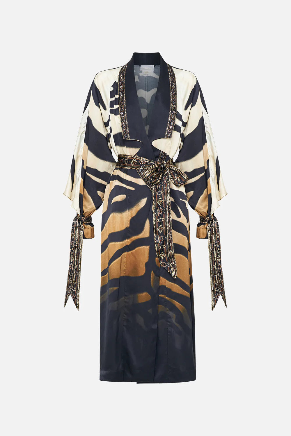 SOFT TRENCH WITH TIES TAME MY TIGER