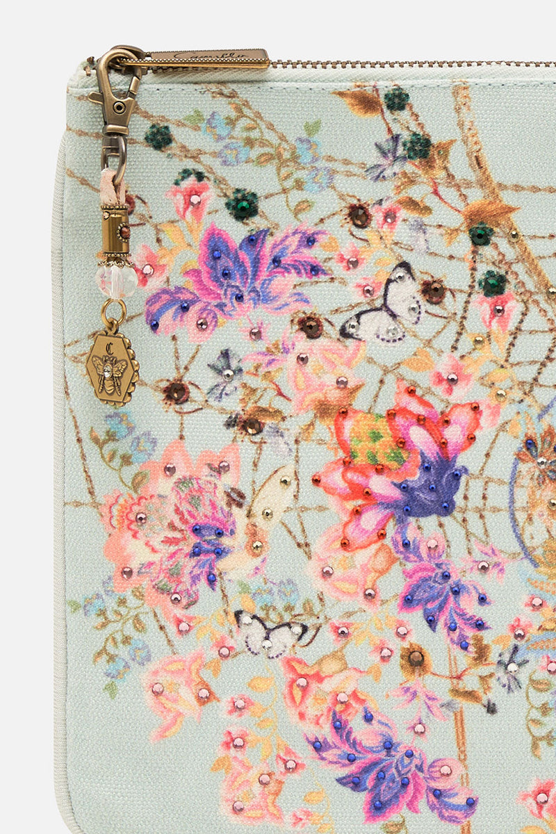 SMALL CANVAS CLUTCH MOTHER XANADU