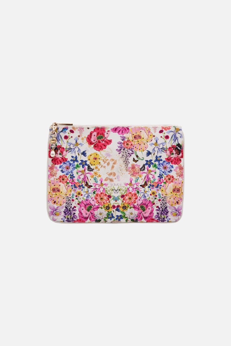 SMALL CANVAS CLUTCH MS MOCHILLA