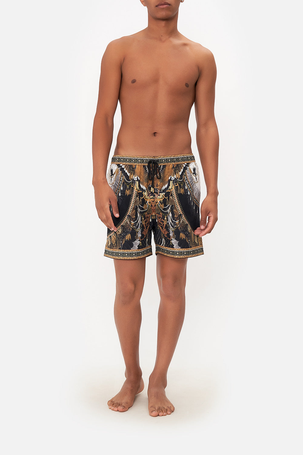 ELASTIC WAIST BOARDSHORT RAVIN RAVEN