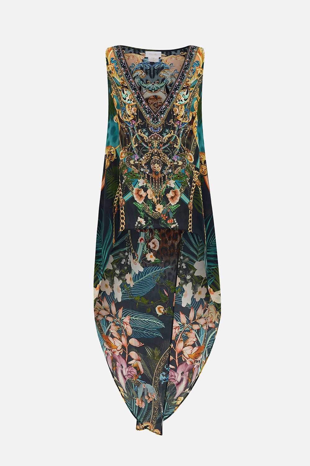 HIGH LOW CROSS OVERLAY TOP FEARLESS FELIS