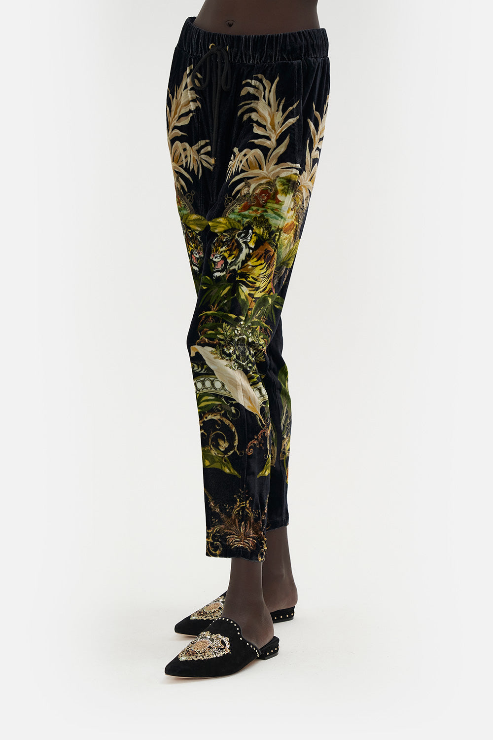 RIB WAIST RELAXED PANT THE QUEENS KING