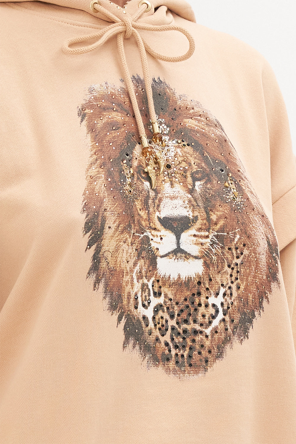 SIDE ZIP HOODIE KITTY KAT KLUB