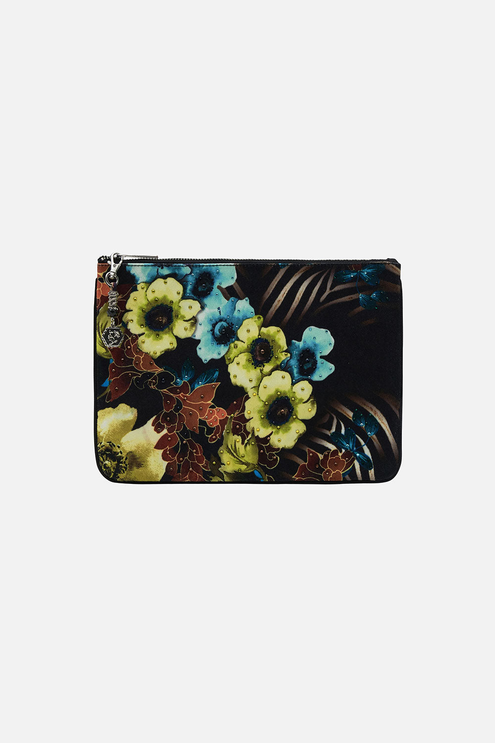 SMALL CANVAS CLUTCH POPPY DIVINE