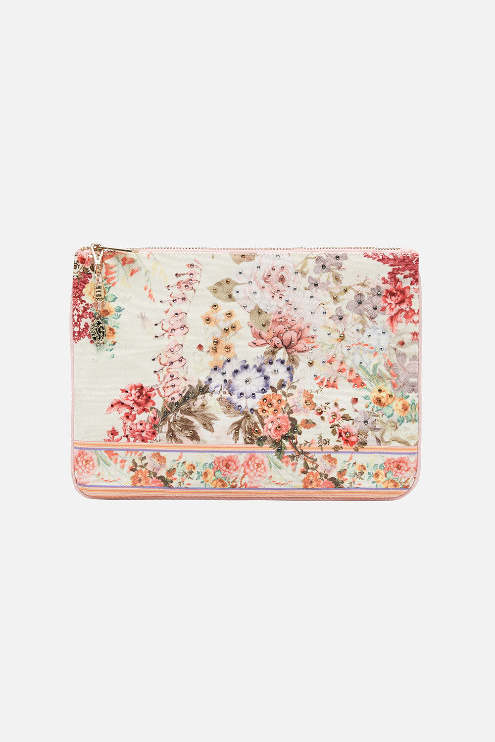 SMALL CANVAS CLUTCH ROMANTIC RITES