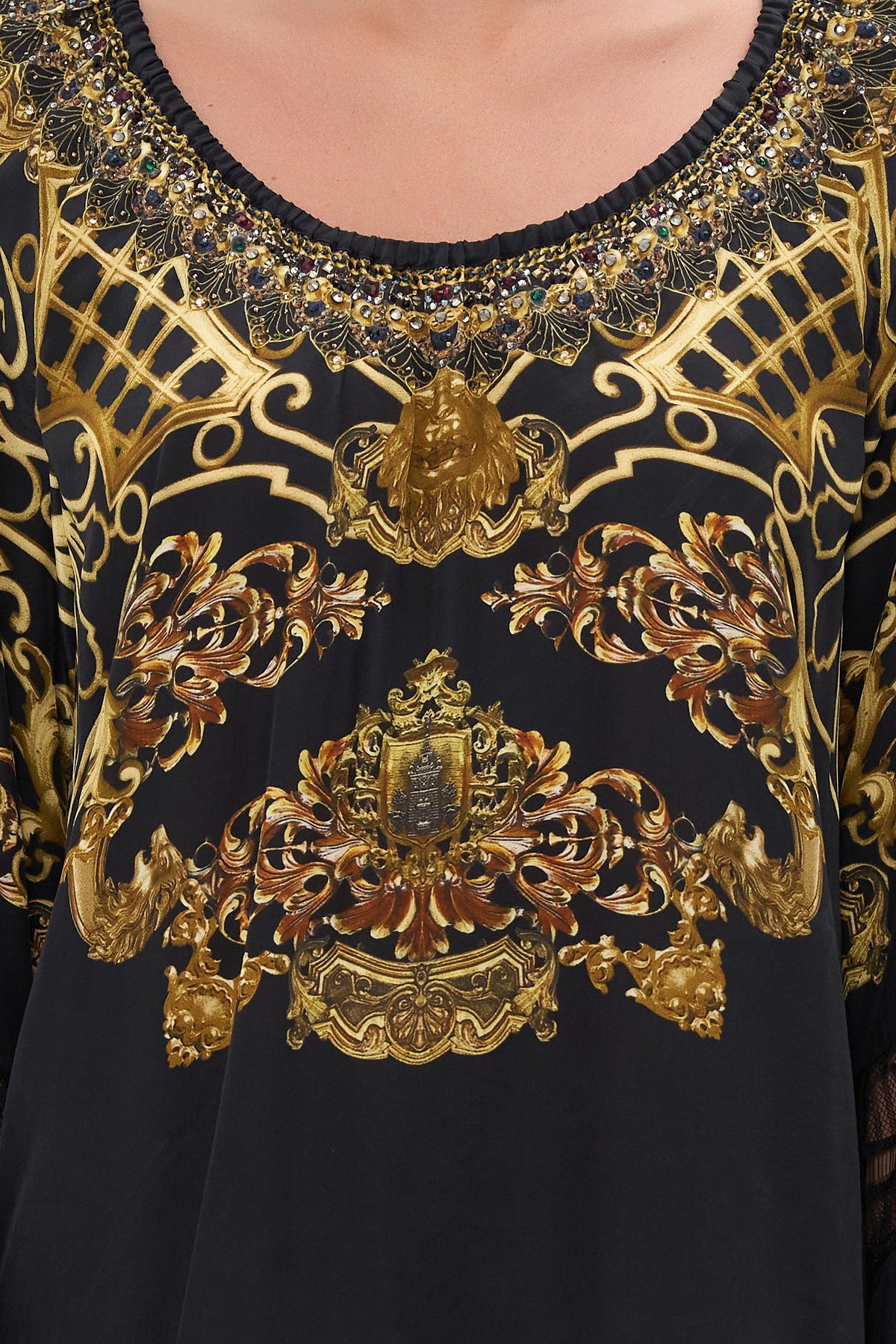 A LINE FRILL DRESS SHADOWS OF ARMADA