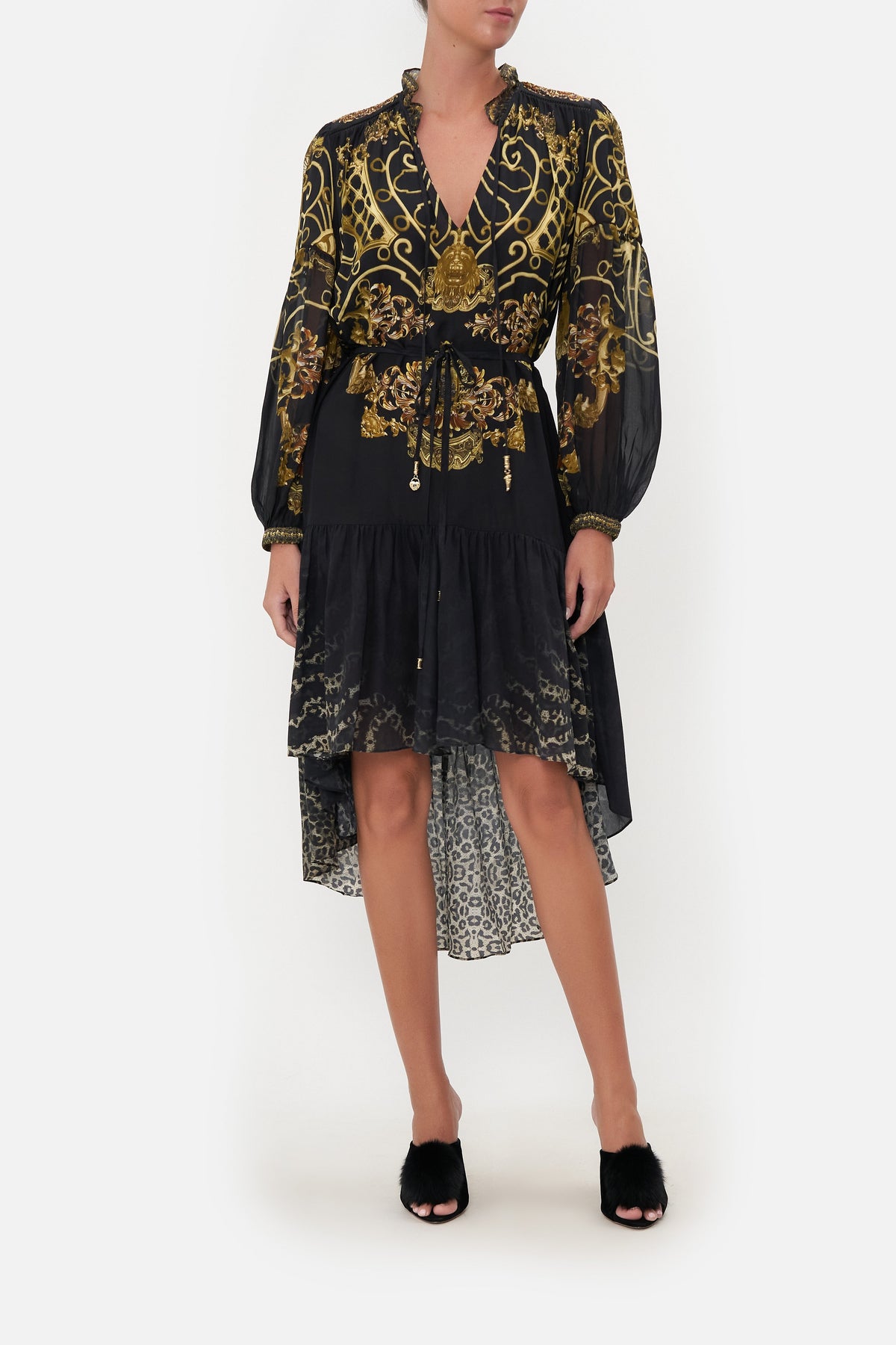 BLOUSON HIGH LOW DRESS SHADOWS OF ARMADA