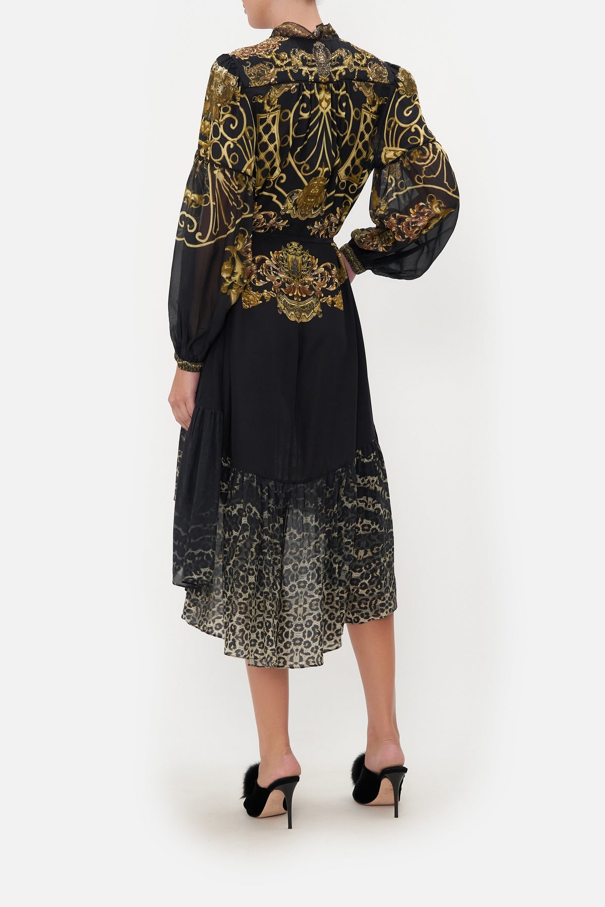 BLOUSON HIGH LOW DRESS SHADOWS OF ARMADA