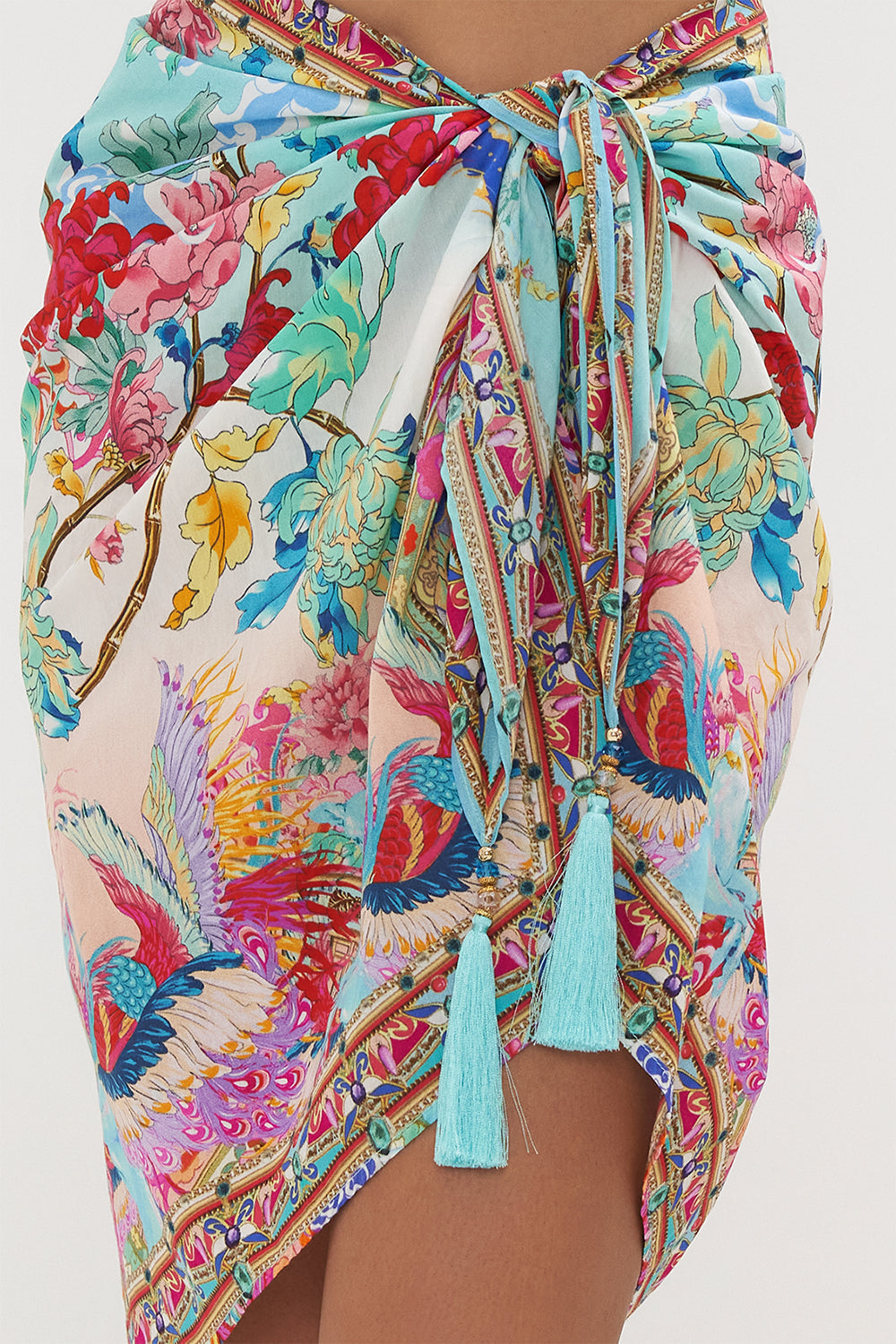 SHORT TASSEL SARONG GO STAG