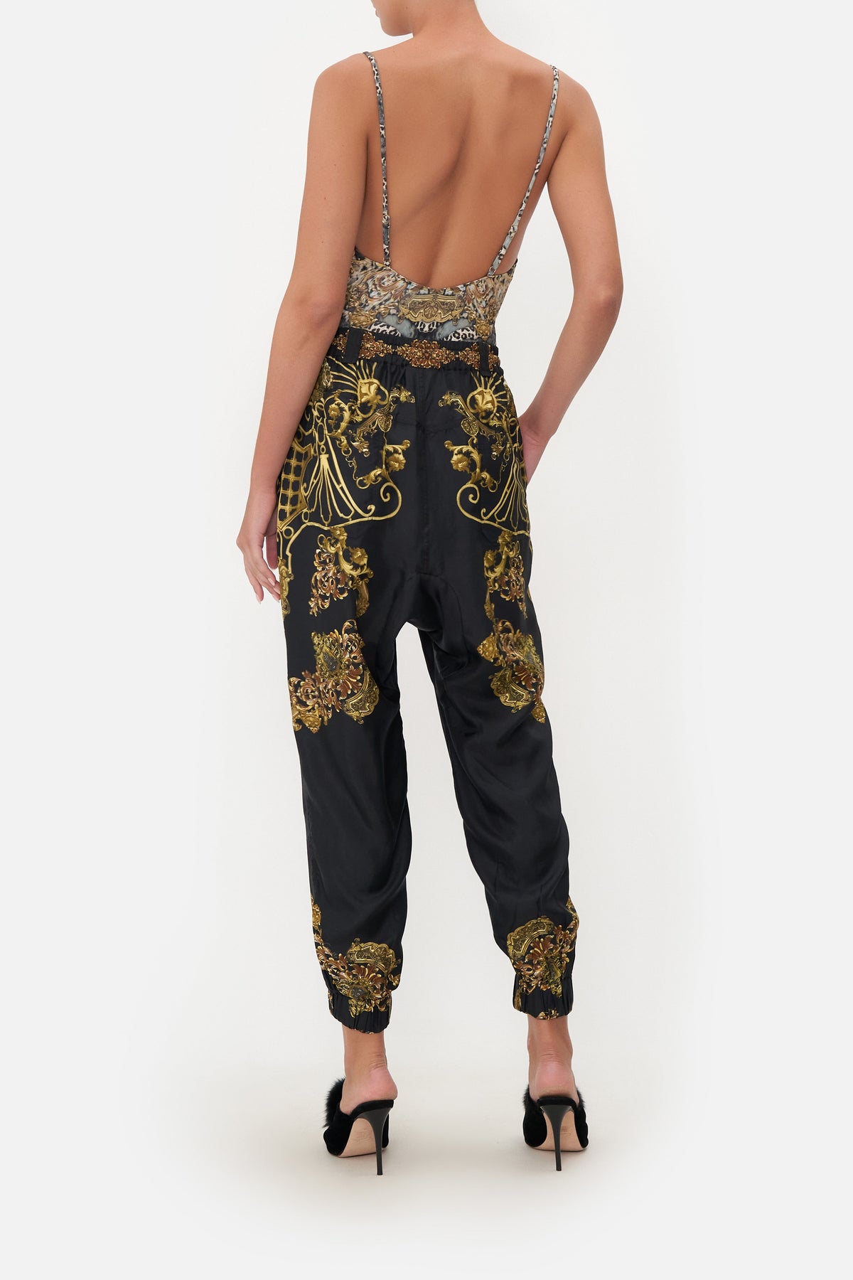 DROP CROTCH TRACK PANT SHADOWS OF ARMADA LOUNGE