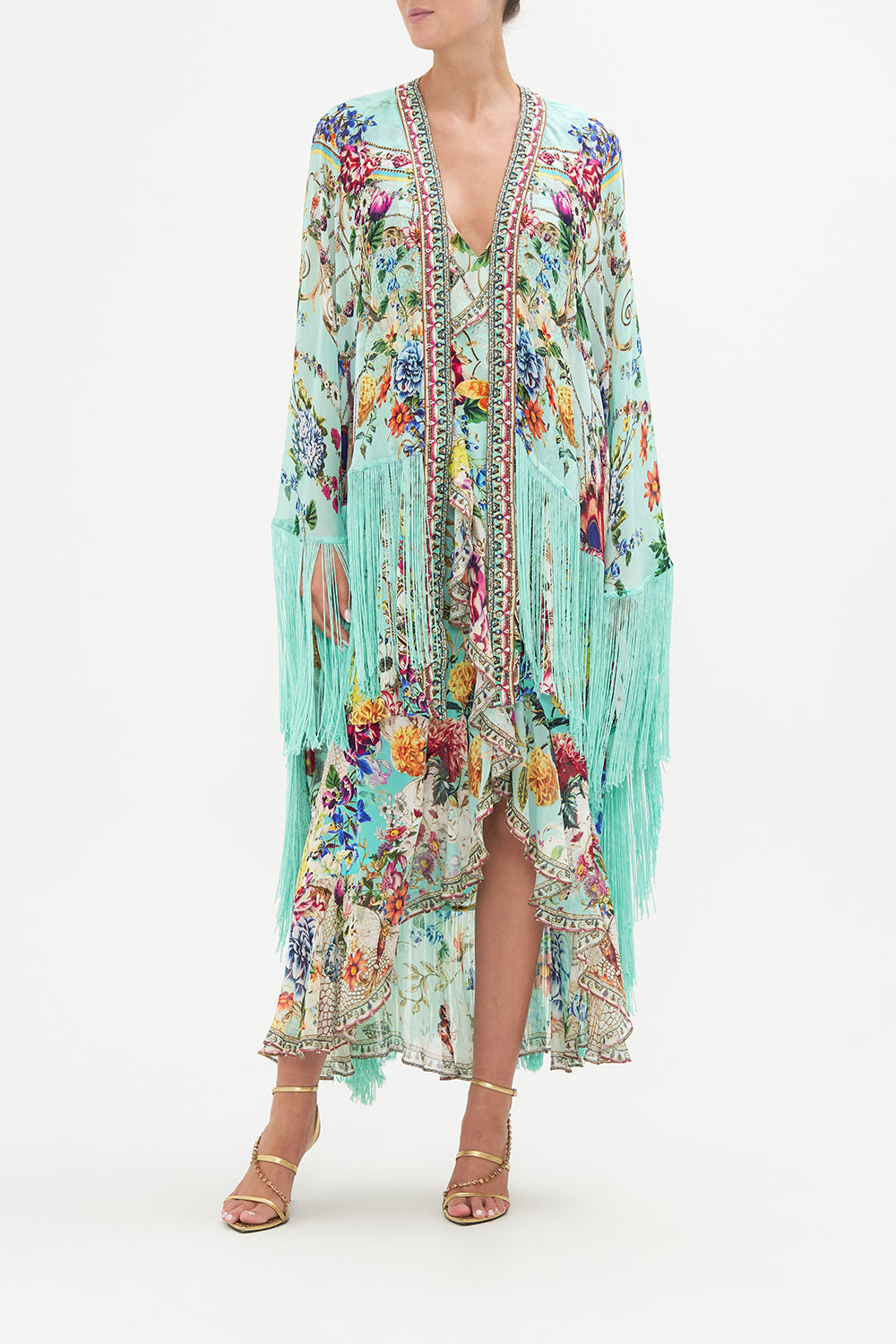 DRAPED HIGH-LOW LAYER HONEY HONEY