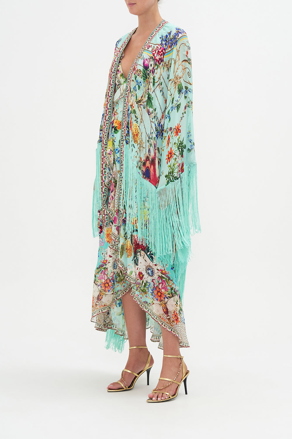 DRAPED HIGH-LOW LAYER HONEY HONEY