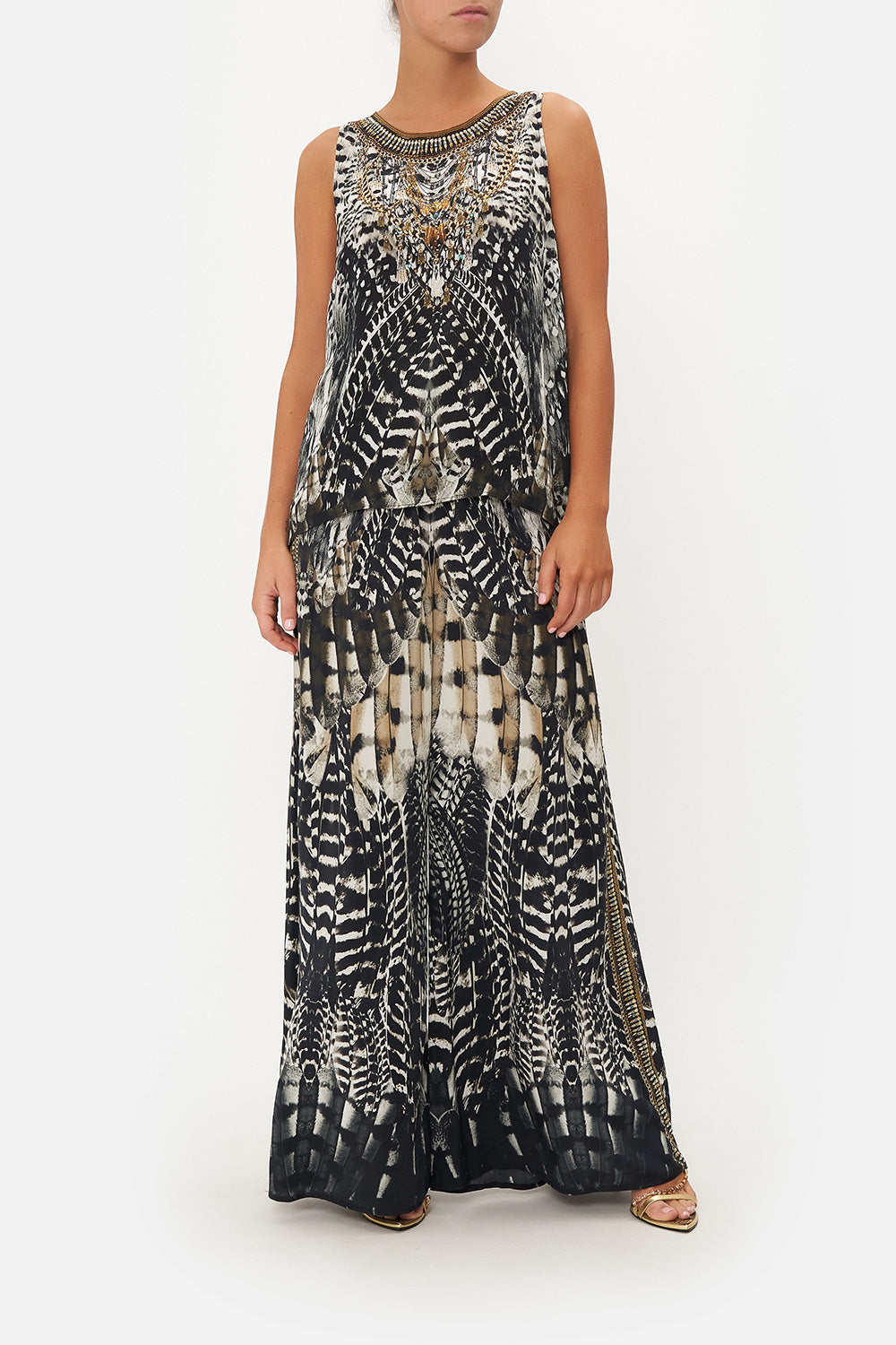 BUTTON BACK TOP NIGHT OWL