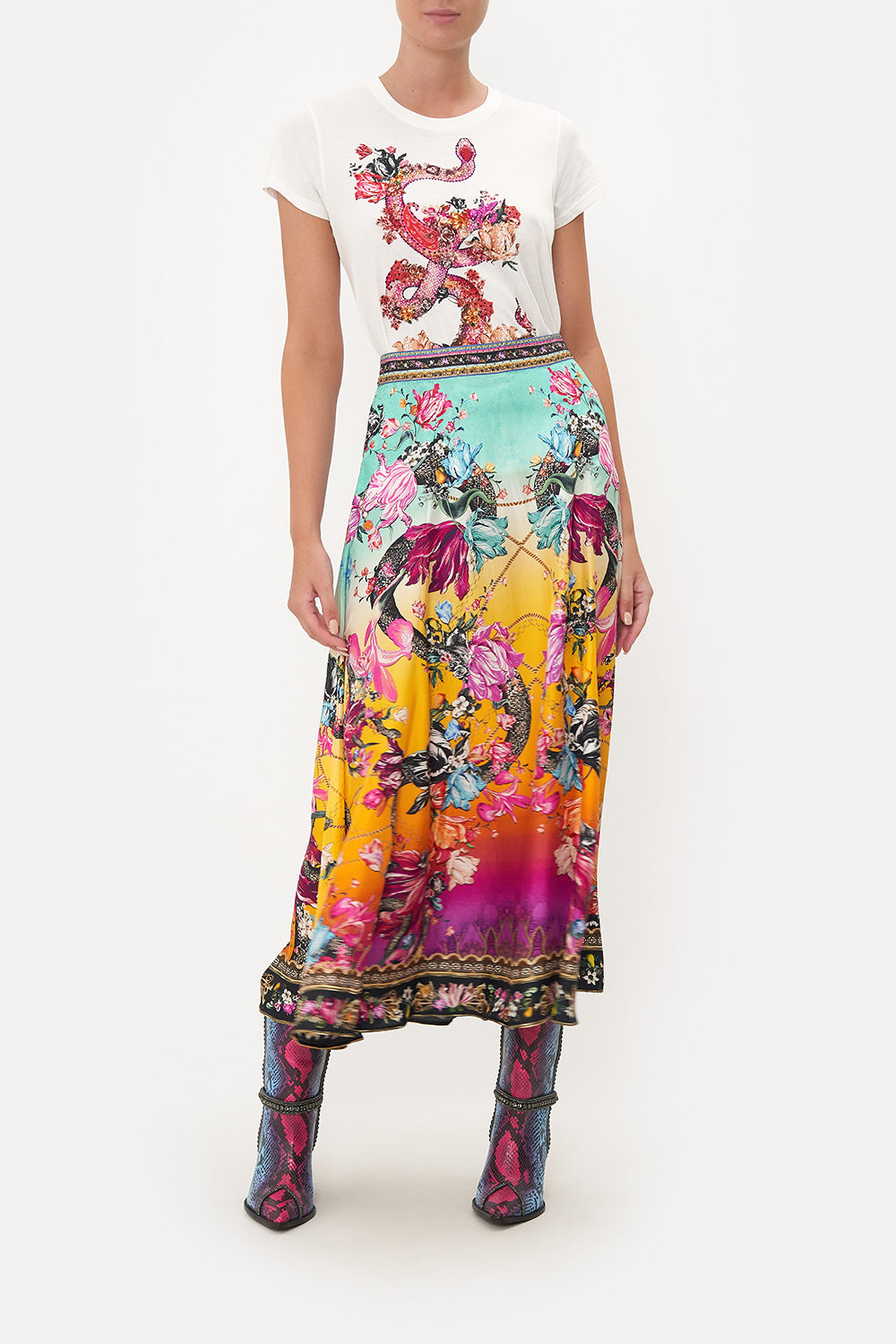 SLIM FIT ROUND NECK T-SHIRT VIPER ROOM