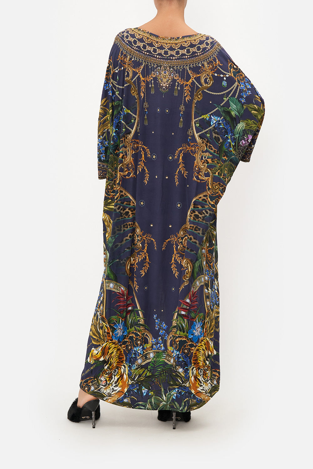 V NECK BATWING KAFTAN TIGER TALES