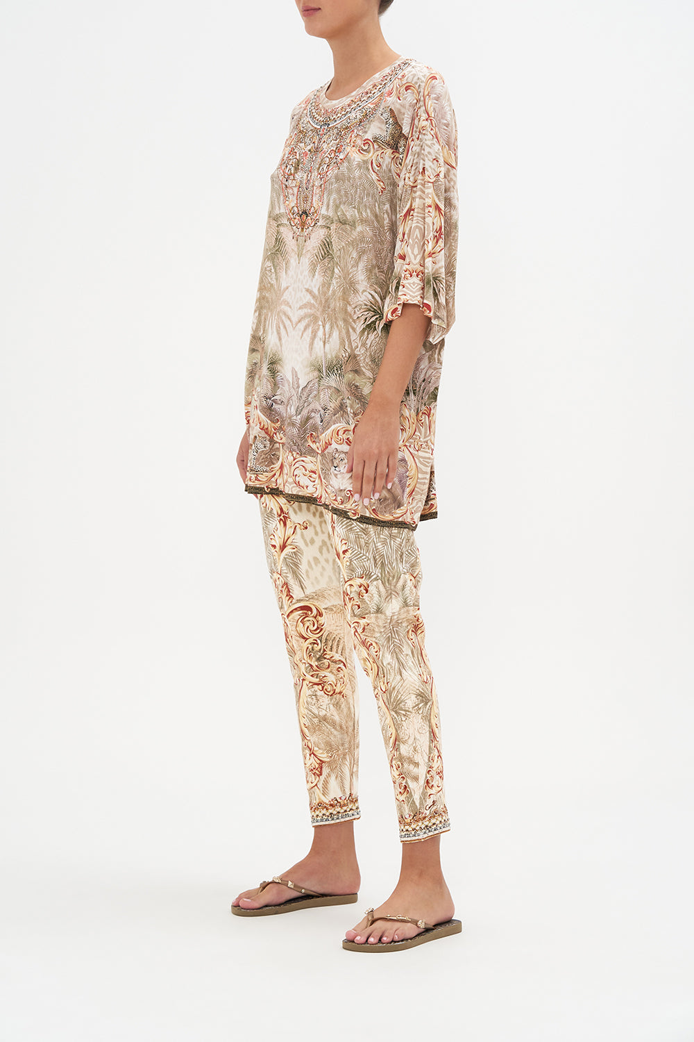 SUPER OVERSIZED TEE PALAZZO PARTY