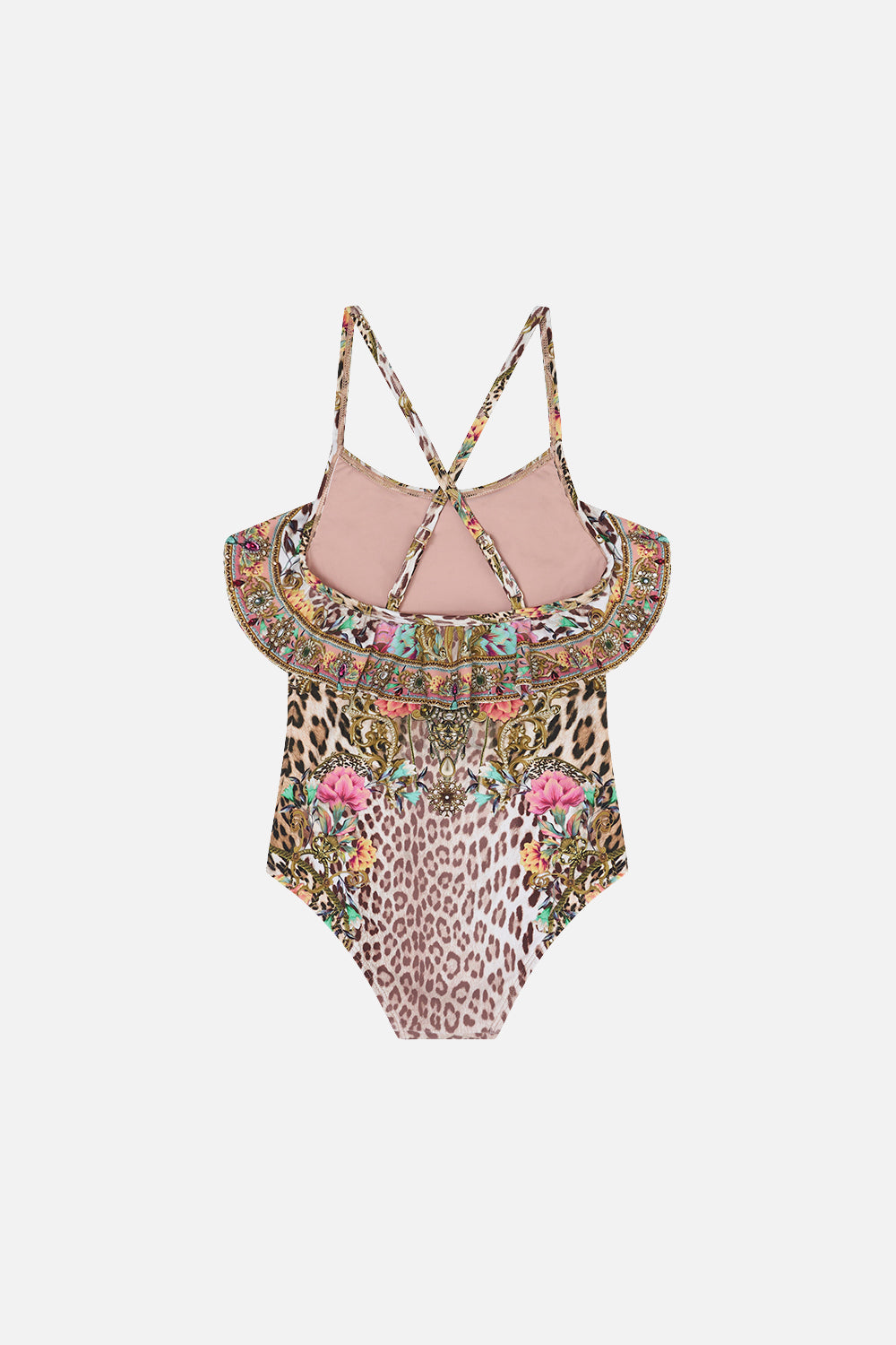 KIDS NECK FRILL ONE PIECE 12-14 QUEEN ATLANTIS