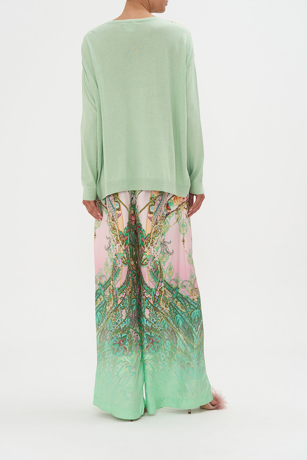 LONG SLEEVE JUMPER WITH PRINT FRONT LOST CITY