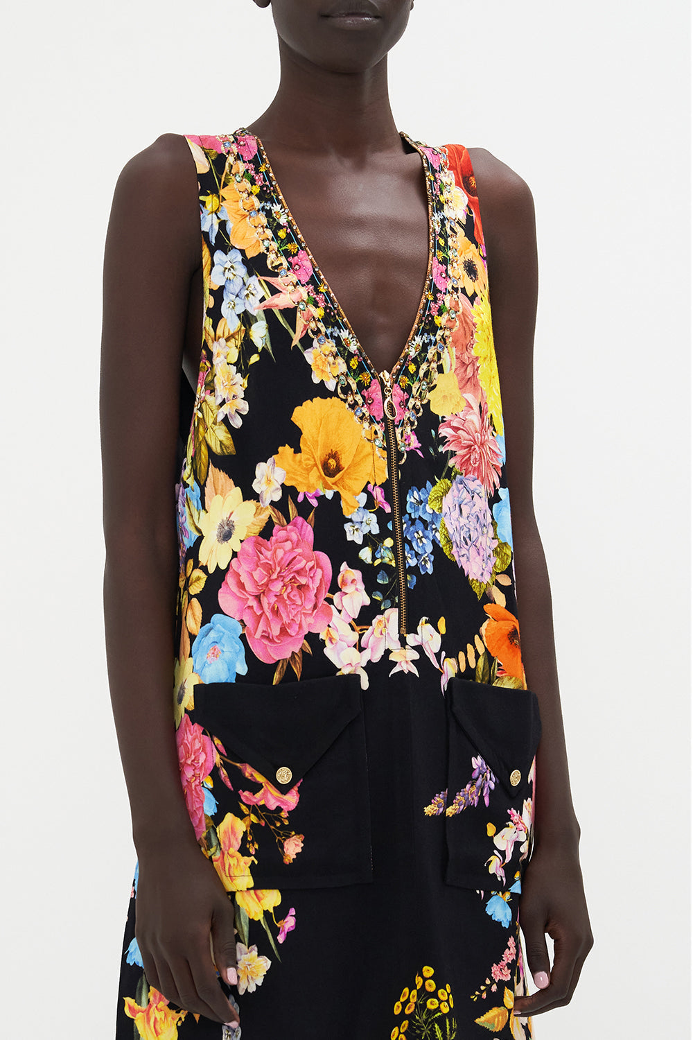 V NECK SHIFT DRESS DIVINE DIVINITY