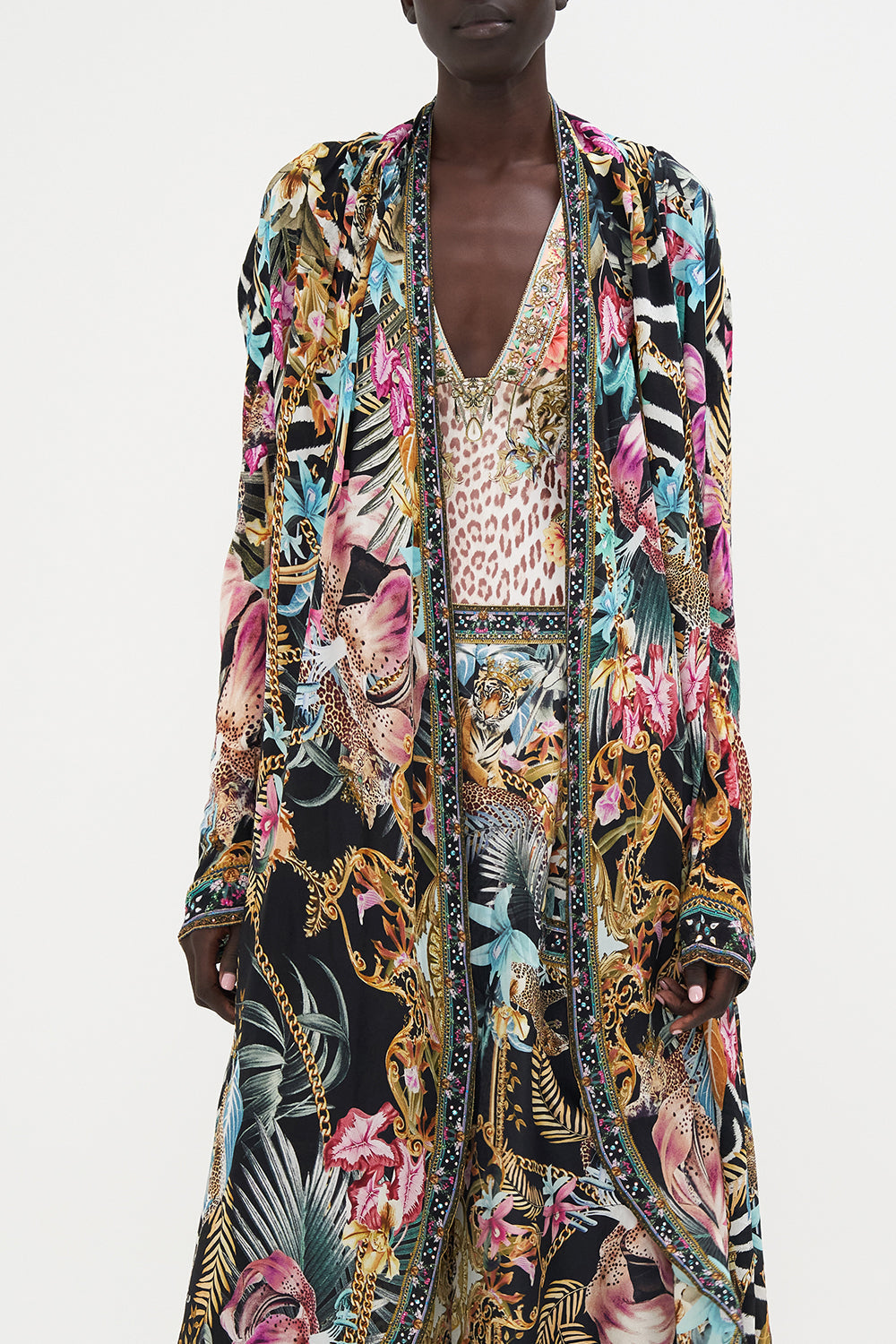 LONG CASUAL JACKET WITH POCKETS CHILD OF THE WILD