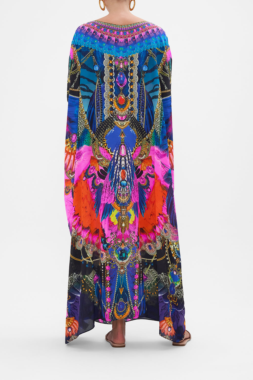 ROUND NECK KAFTAN DANCING WITH DESTINY