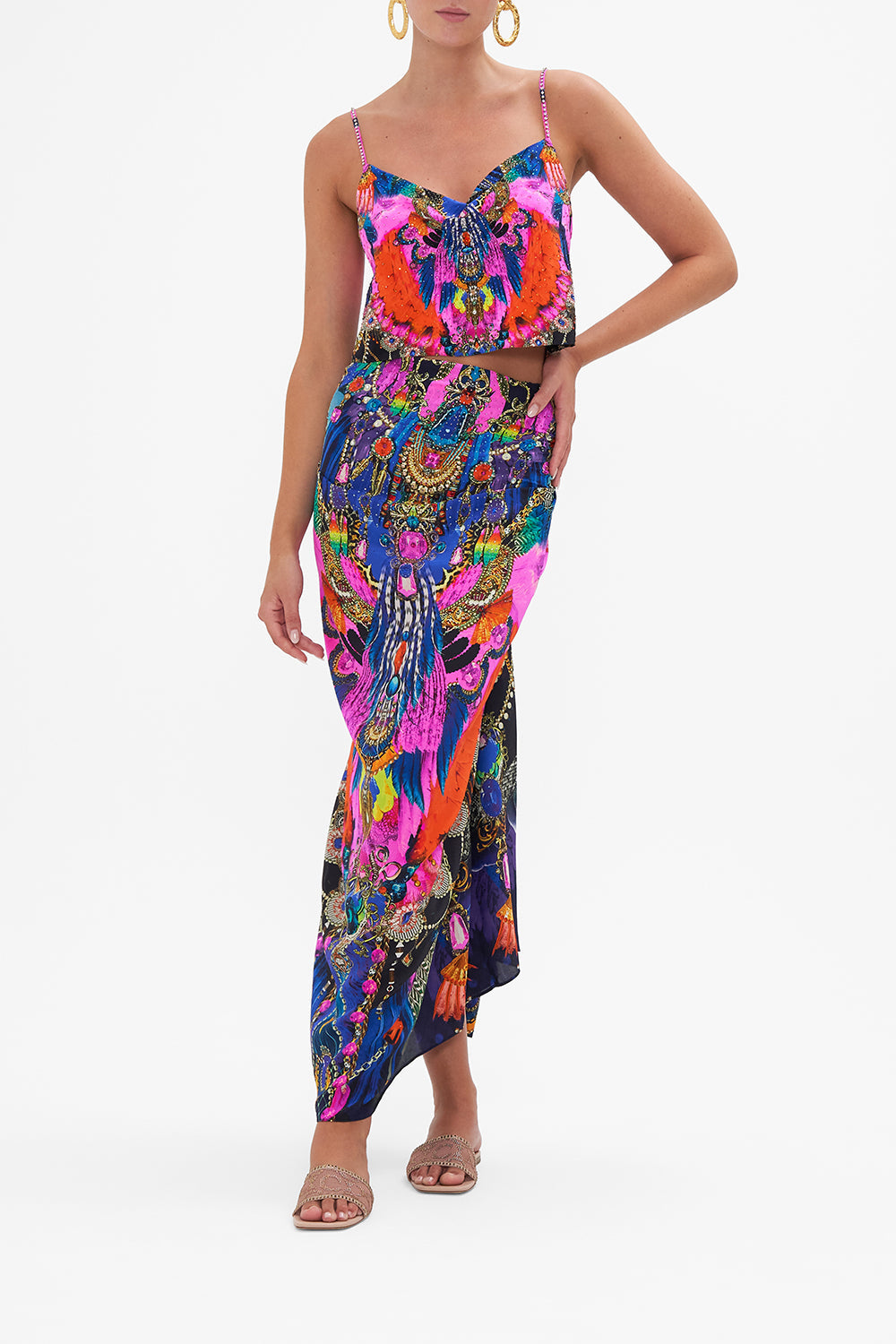 ROUND NECK KAFTAN DANCING WITH DESTINY