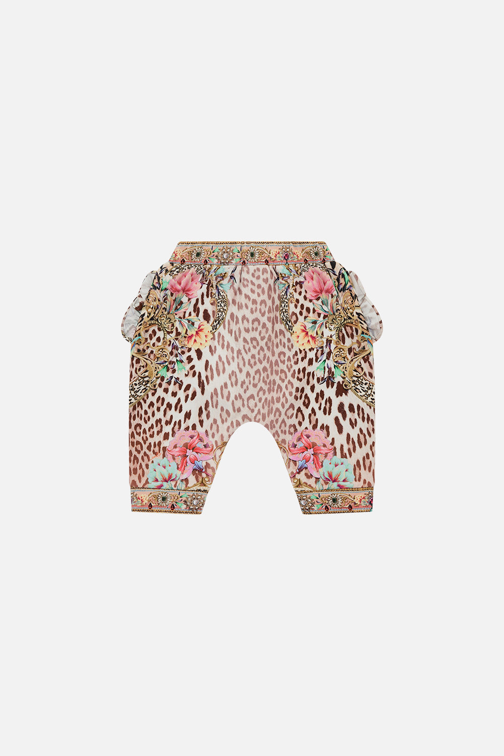 BABIES FRILL DROP CROTCH PANT QUEEN ATLANTIS