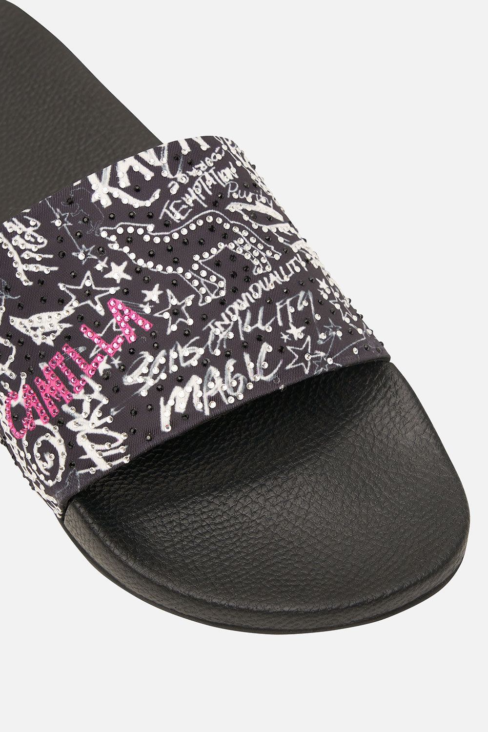 POOL SLIDES SPIRIT SCRIBBLE