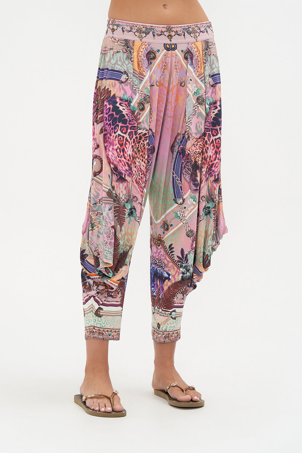 JERSEY DRAPE PANT WITH POCKET KITTY KAT KLUB