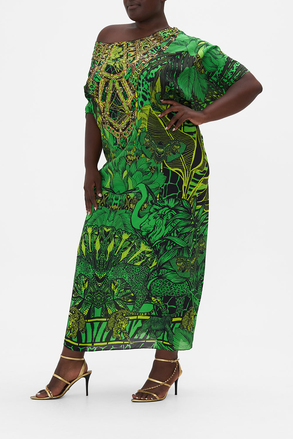 ROUND NECK KAFTAN GORILLA GROOVE