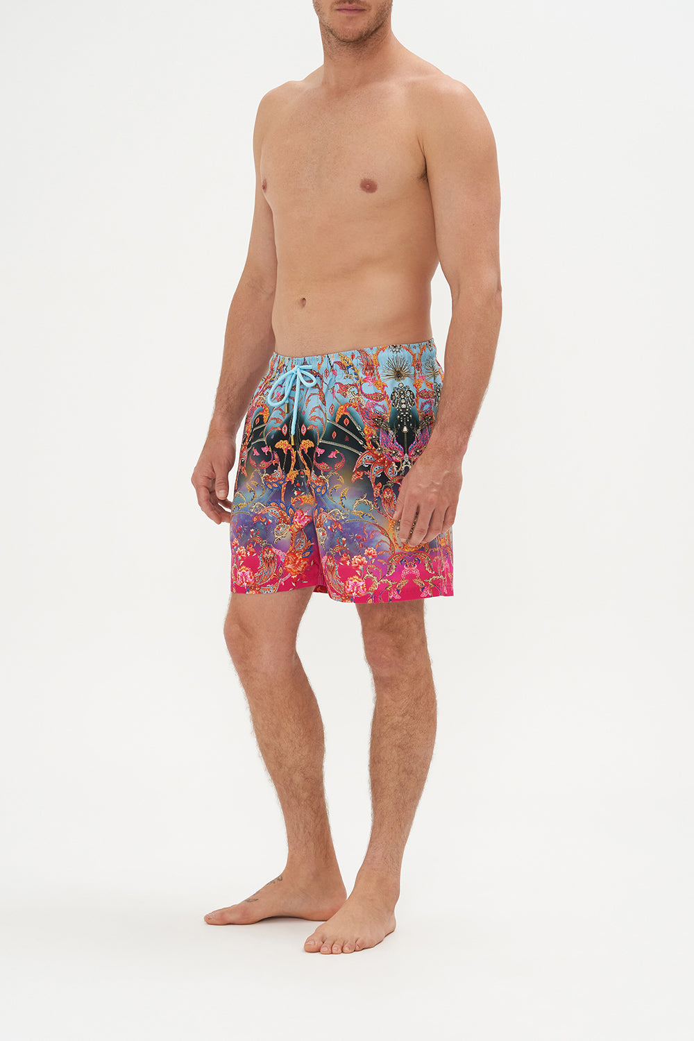 ELASTIC WAIST BOARDSHORT WHAT LIES BENEATH