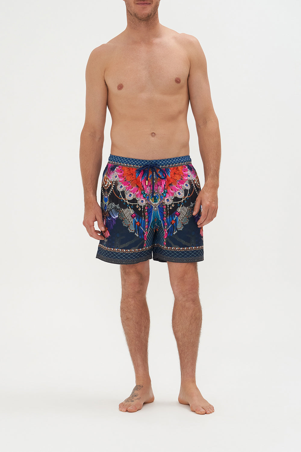 Elastic Waist Boardshort Dancing With Destiny print by CAMILLA