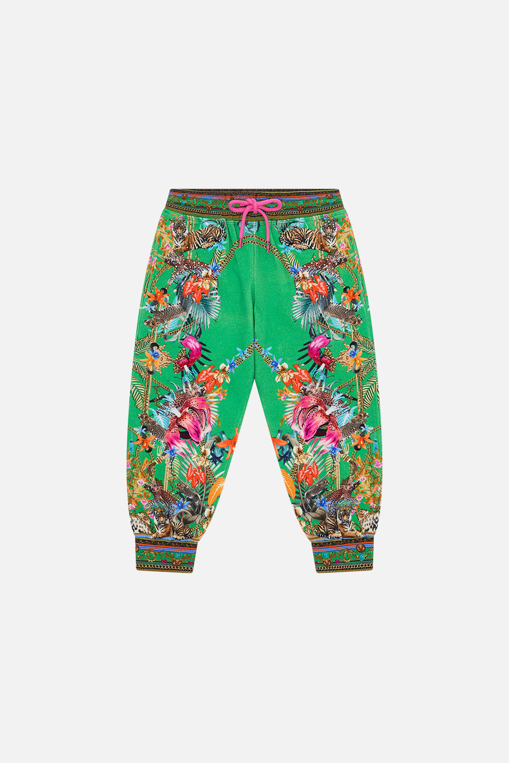 Kids Relaxed Track Pant 4-10 Curious And Curiouser print by CAMILLA