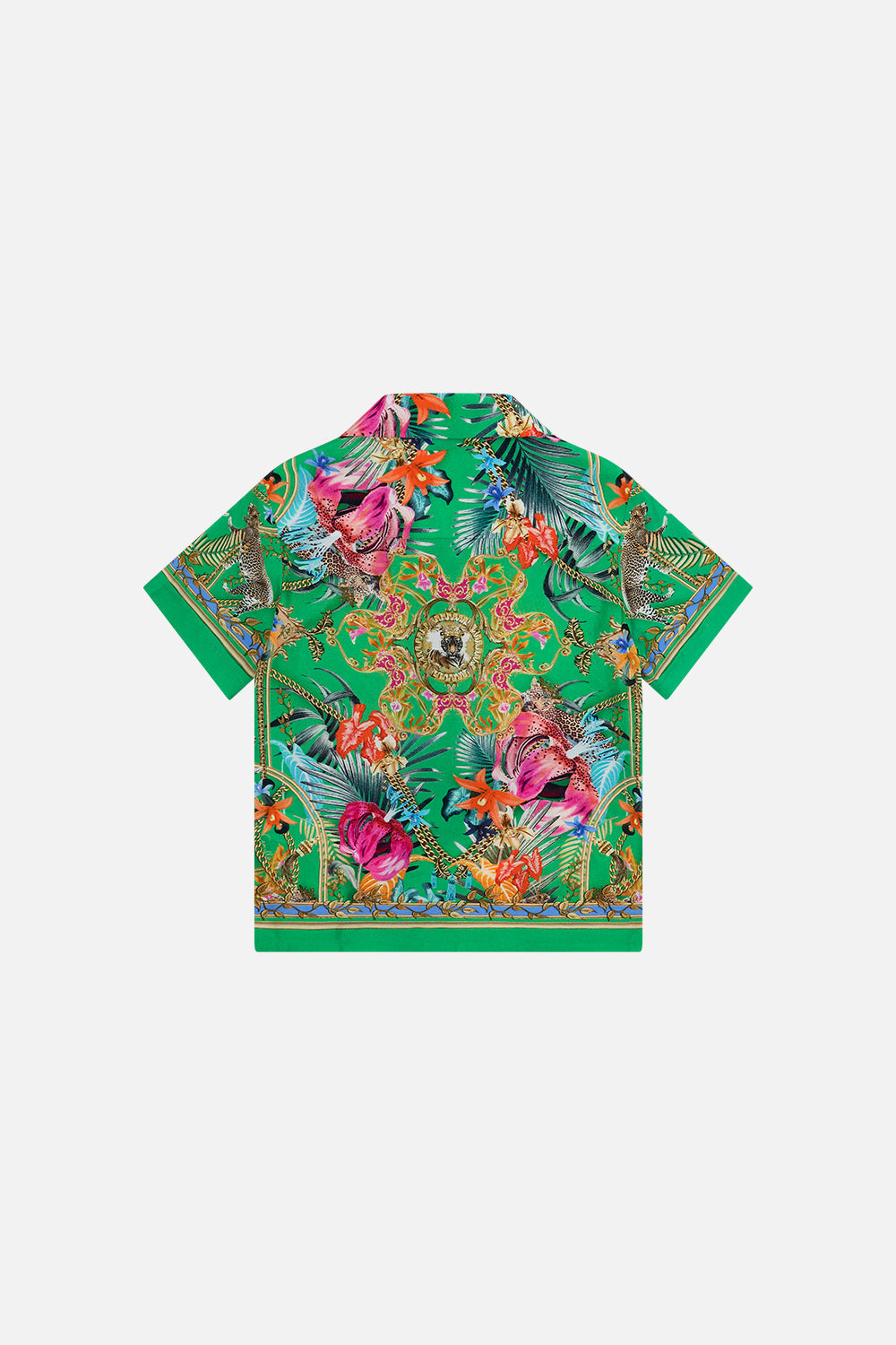 BOYS SHORT SLEEVE SHIRT CURIOUS AND CURIOUSER