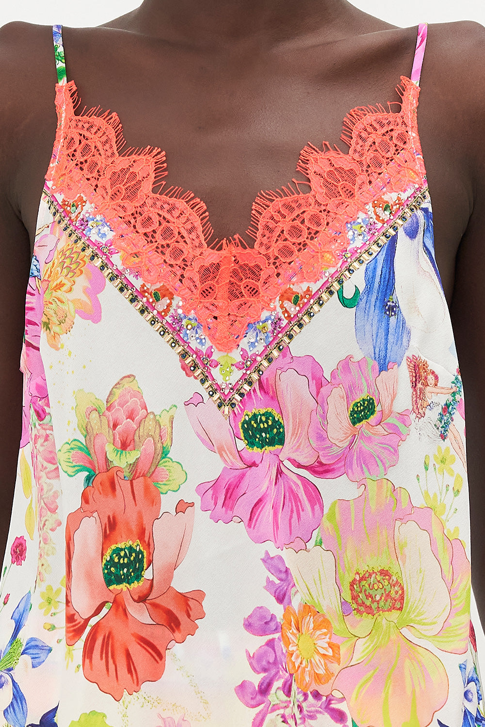 V-NECK BIAS CAMI FAIRY GANG