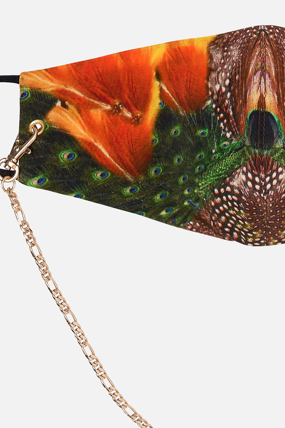 FACE MASK COVER WITH CHAIN SURREALIST XANADU