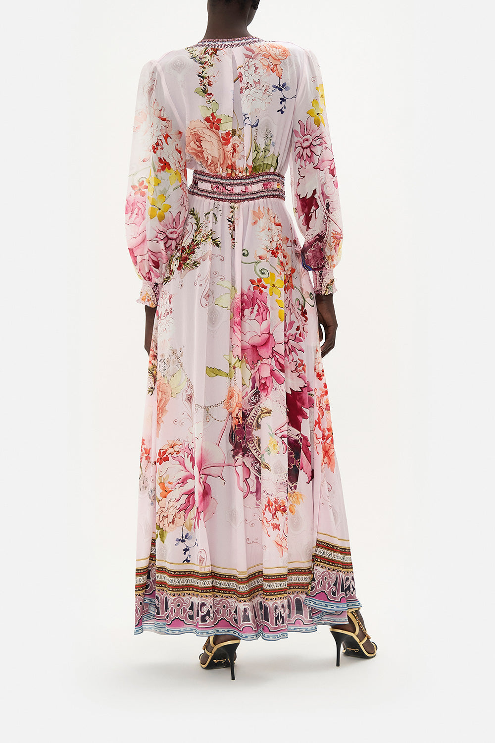 BUTTON DRESS WITH SHAPED WAISTBAND ST GERMAINS GIRL