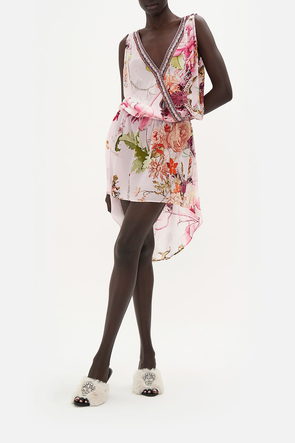 CROSS OVER DRESS WITH LONG BACK ST GERMAINS GIRL