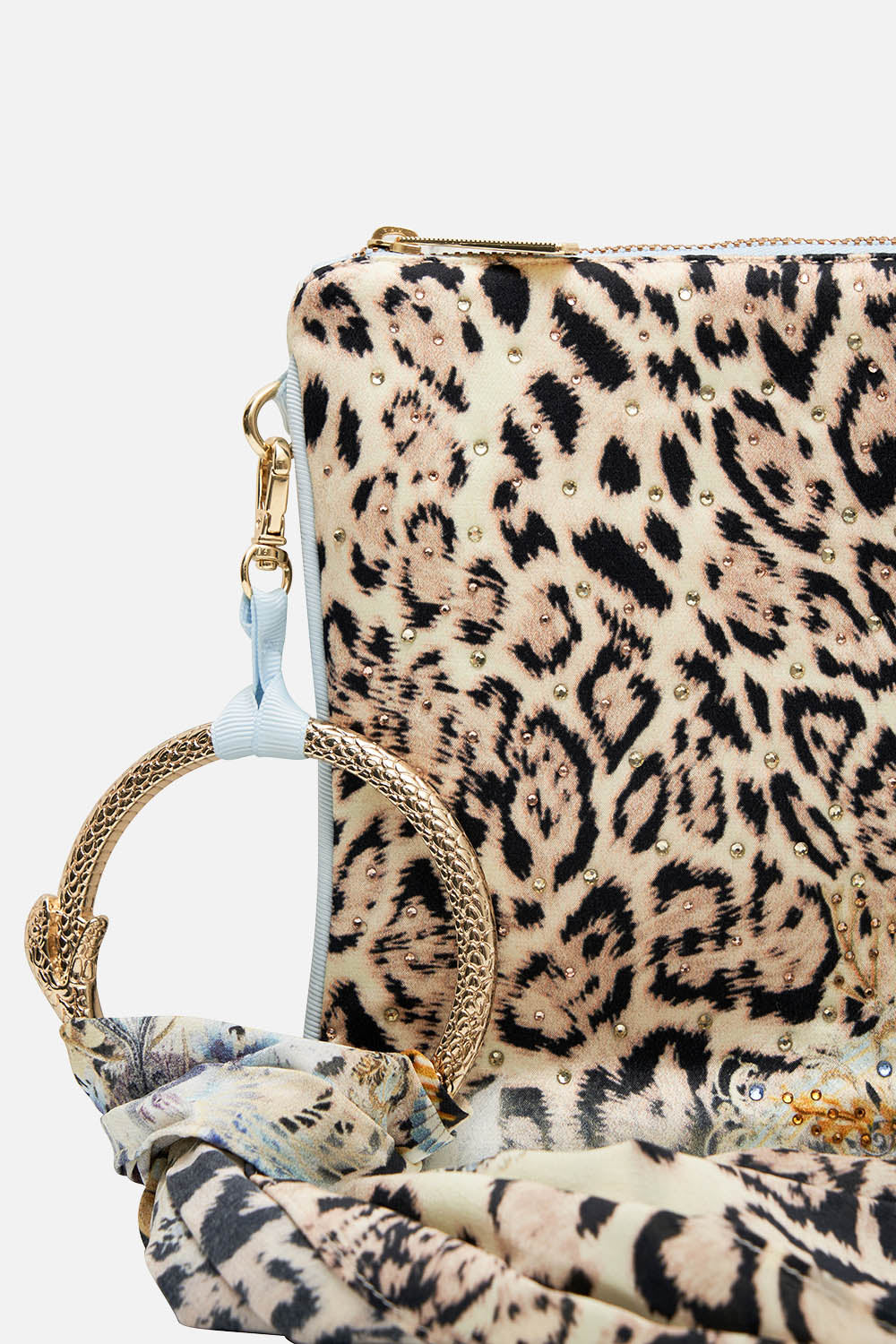 RING SCARF CLUTCH SEAHORSE SONNET