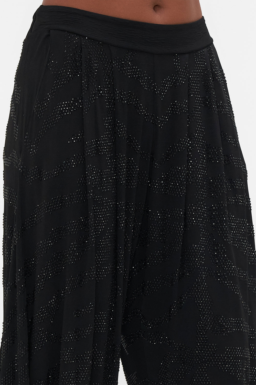 JERSEY DRAPE PANT WITH POCKET TAME MY TIGER