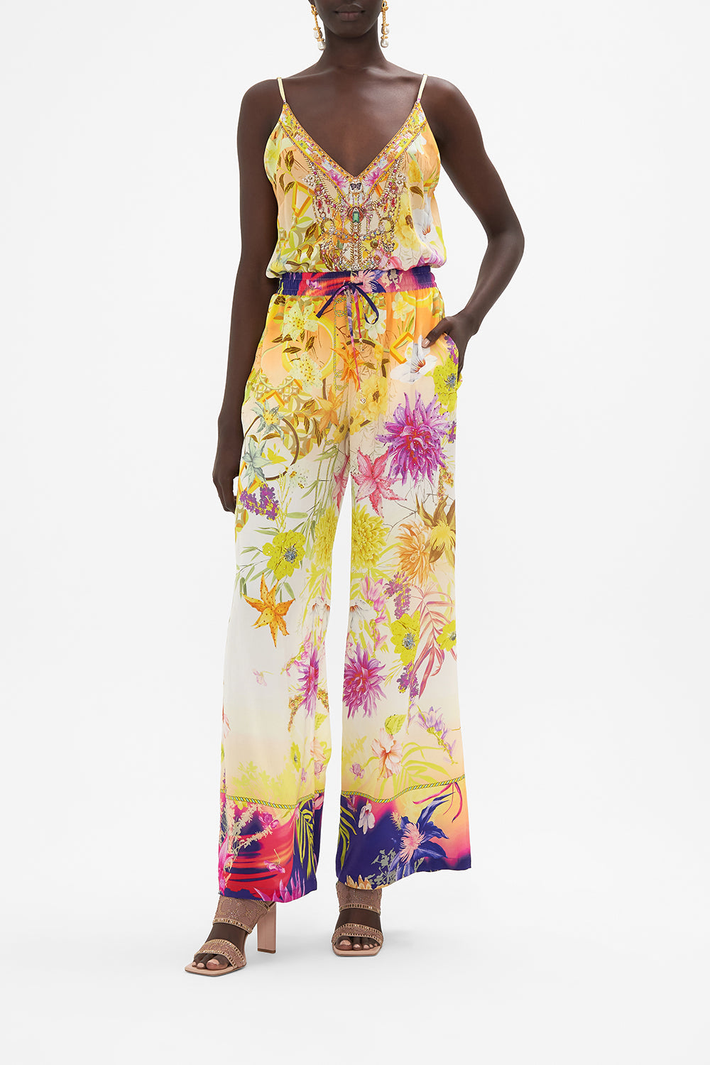 Lounge Pant How Does Your Garden Grow print by CAMILLA