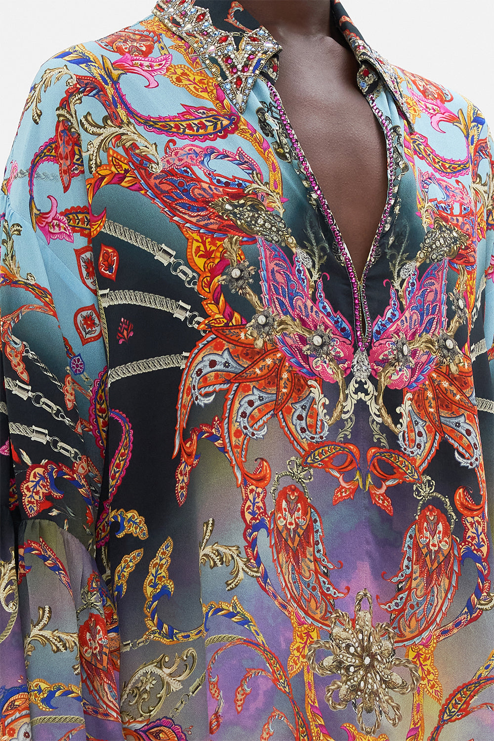 VINTAGE COLLAR BLOUSE WHAT LIES BENEATH