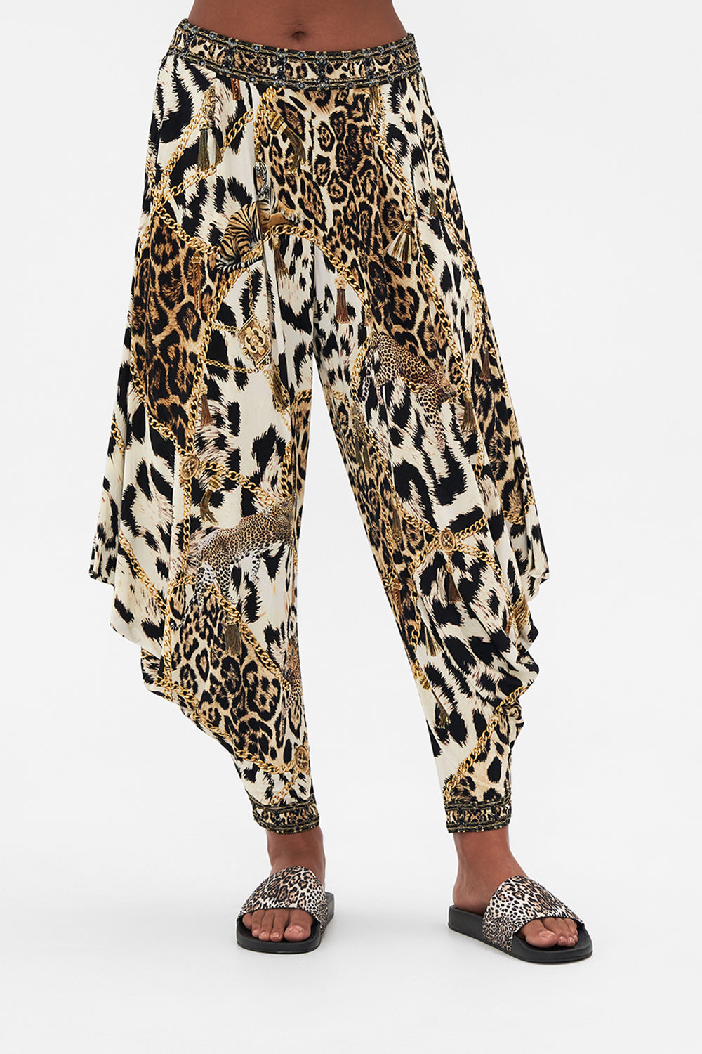 JERSEY DRAPE PANT WITH POCKET ROLE CALL