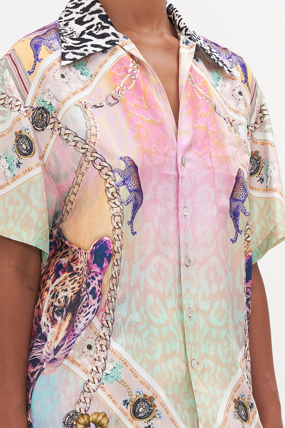 OVERSIZED POCKET SHIRT KITTY KAT KLUB