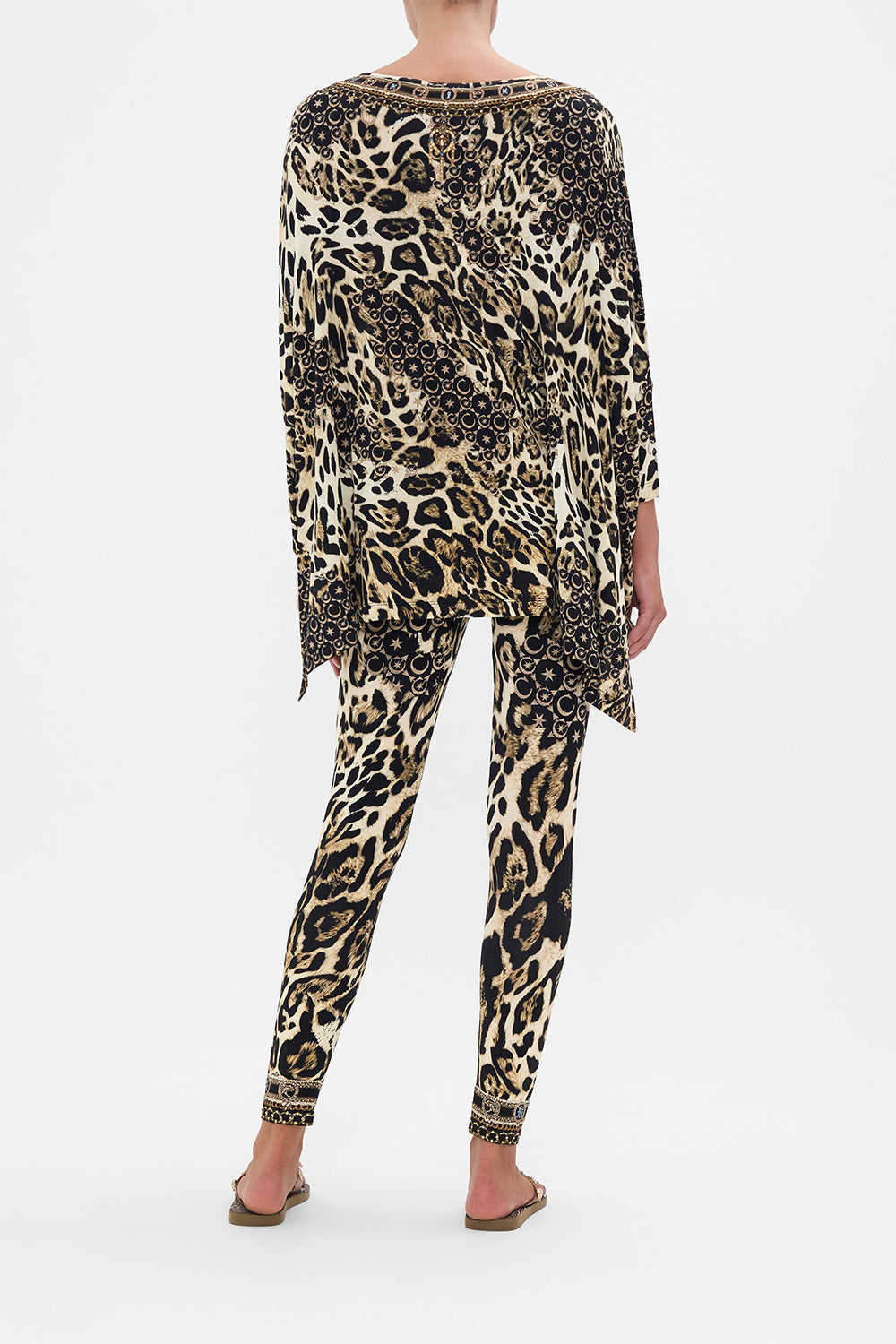 SCOOP NECK SLOUCH TEE WILDCAT SOIREE