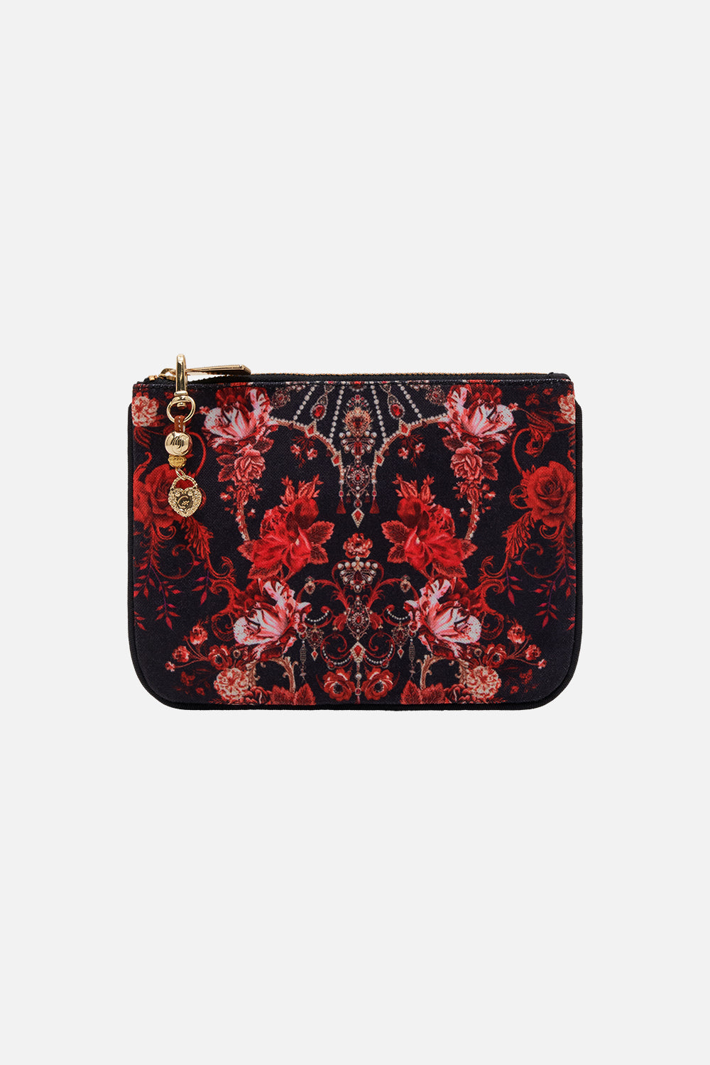 Coin And Phone Purse Sisterhood Of The Rose print by CAMILLA